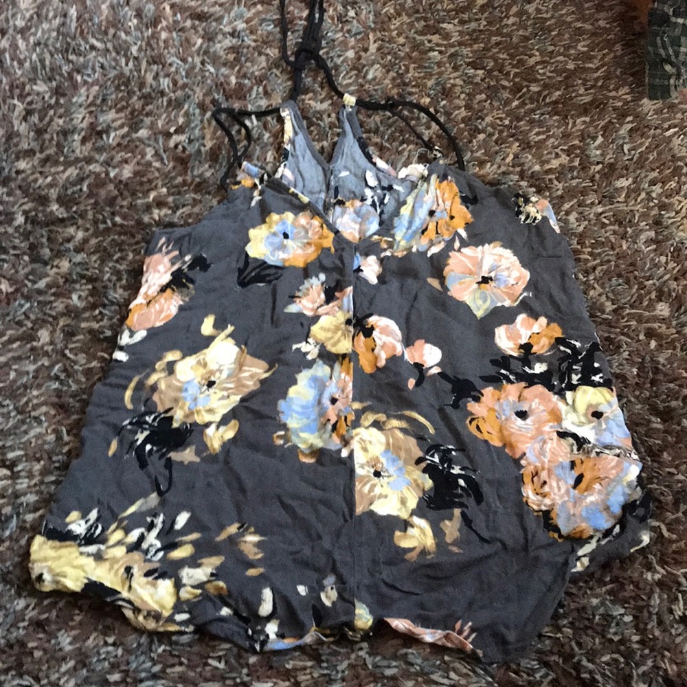 Tie back LOVESTITCH tank top